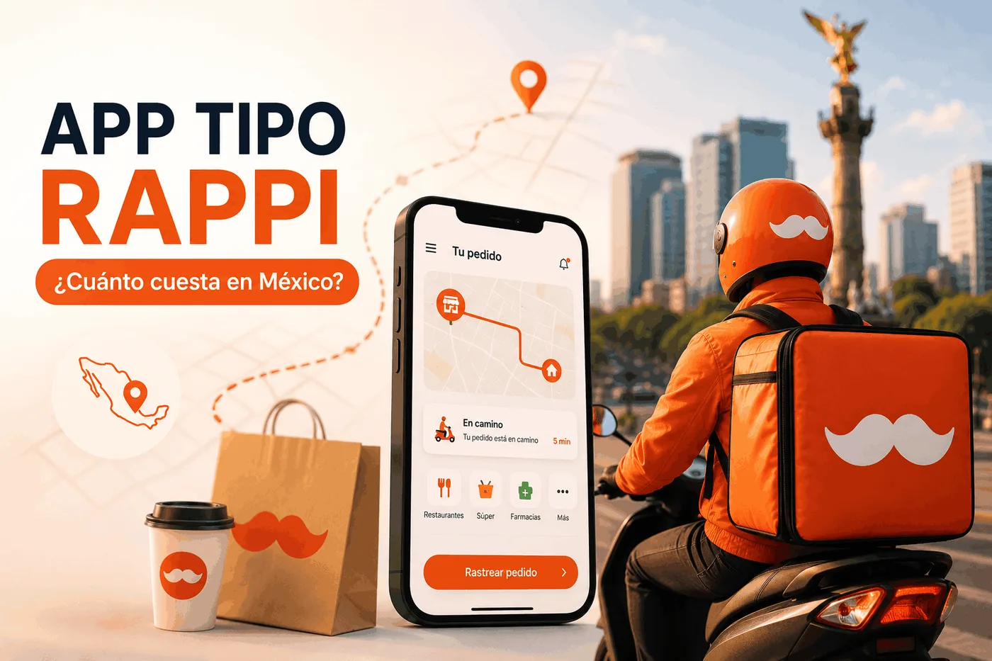 ¿Cuánto Cuesta una App Tipo Rappi en México? Precios Reales 2026