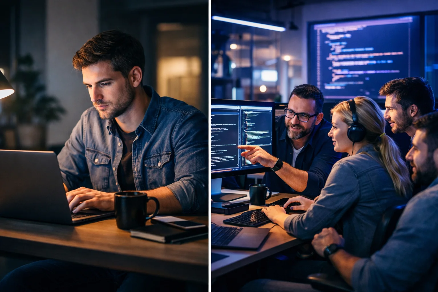 Freelancer vs Agencia de desarrollo de apps - comparativa México 2026